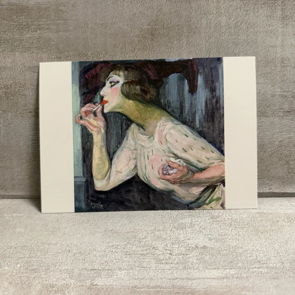 Frantisek Kupa Art Notebook Museum Souvenir Le Rouge A‎ Levers 1908 Pompidu